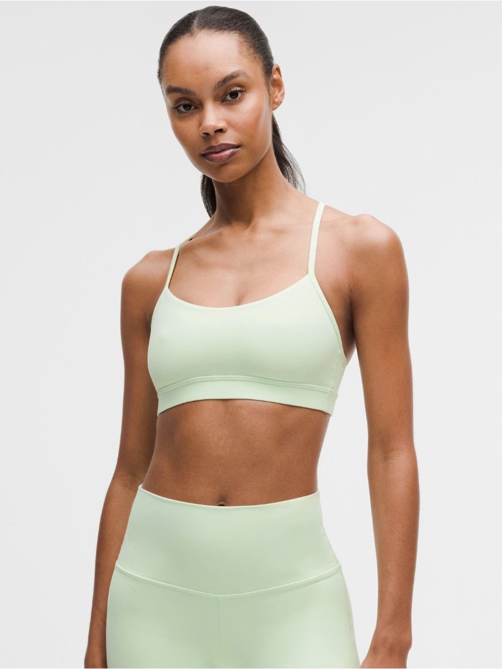 Lululemon Matcha Magic Flow Y Nulu Bra